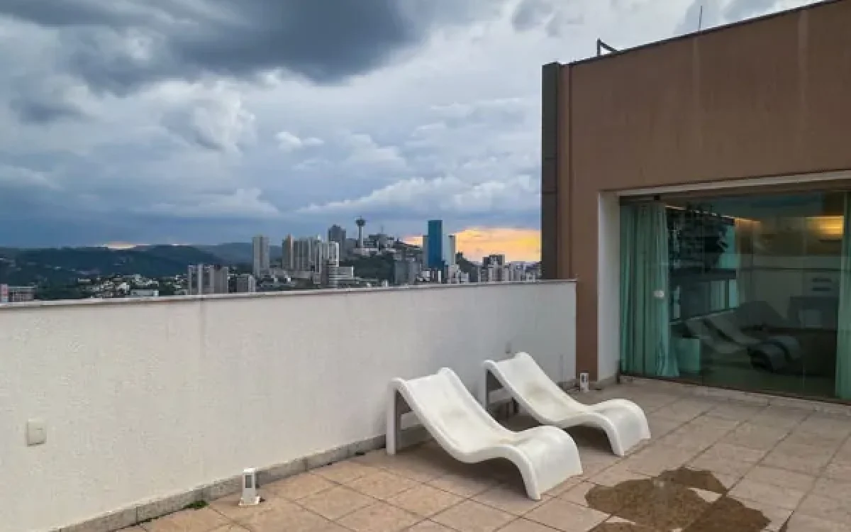 Cobertura vista Cobertura com 05 Quartos 402m² à venda por R$6.100.000,00 em Vila da Serra - Nova Lima