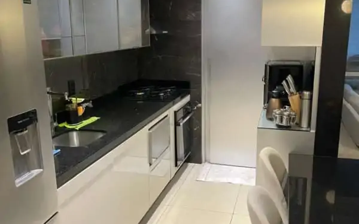 Cozinha .ampla Apartamento de 3 quartos à venda no Apoena Vila da Serra