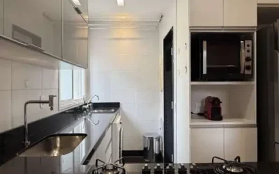 Cozinha ampla Apartamento de 2 quartos à venda no The Falls Vila da Serra
