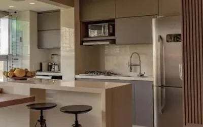 Cozinha ampla Apartamento de 3 quartos à venda no Helbor Trend Vila da Serra