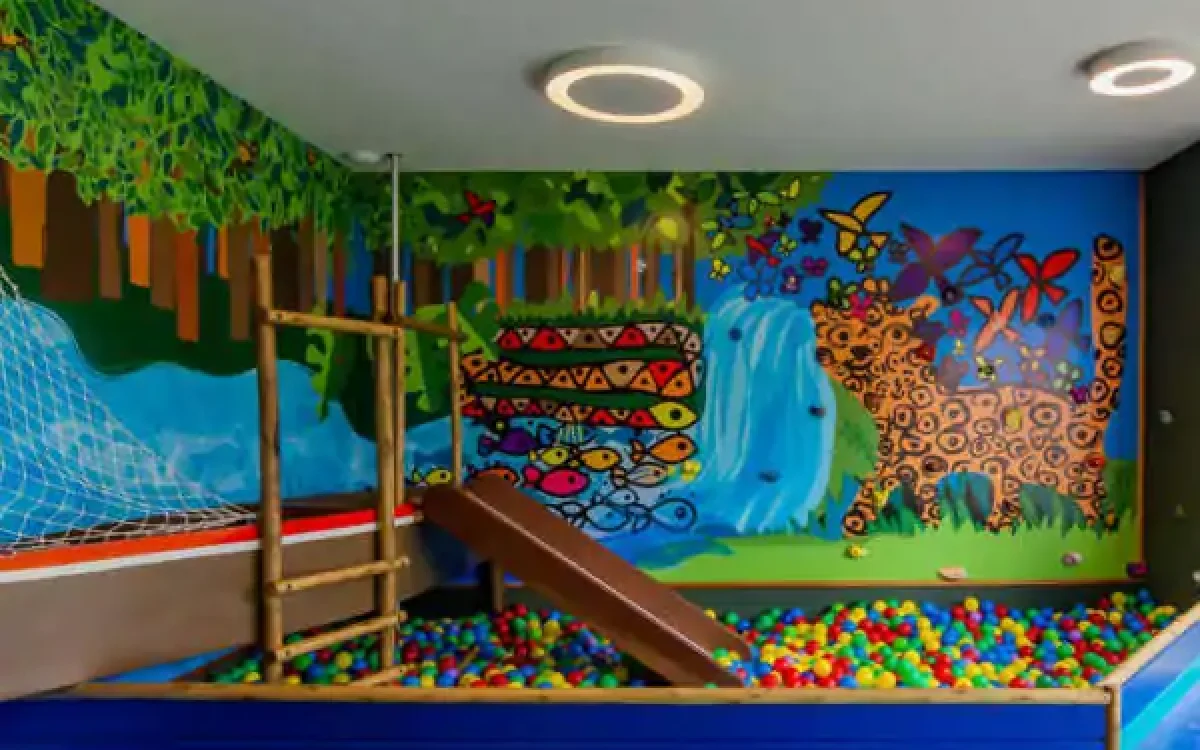 ESPAÇO KIDS Apartamento de 4 quartos, à venda, no Green Tower Tennis Residence, Vila da Serra