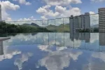 Piscina descoberta com vista Apartamento Duplex 4 suítes à venda no Edifício Miró Vale do Sereno Nova Lima