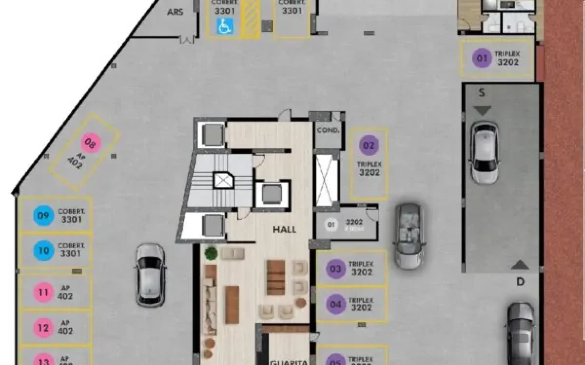 Quadra de Tênis Apartamento de 3 suítes, com 3 vagas, à venda por R$2.200.000,00, no Edifício Residencial Miró, no Vale do Sereno, Nova Lima