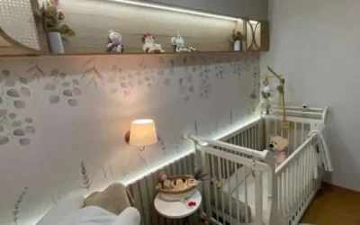 Quarto menina Apartamento de 3 quartos à venda no Helbor Trend Vila da Serra