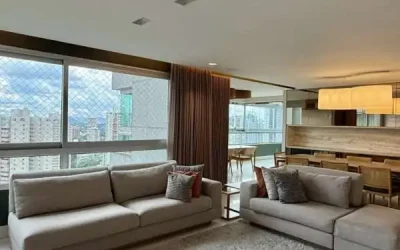 Sala ampla Apartamento 4 quartos para alugar na Alameda Oscar Niemeyer Vila da Serra