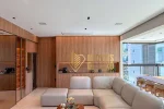 Sala com marcenaria Apartamento de 4 Quartos à venda no Vale do Sereno - Bosque do Sereno