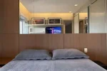 Suíte master cama Apartamento de 2 Quartos Duplex à venda no Edifício Inovatto, Vila da Serra