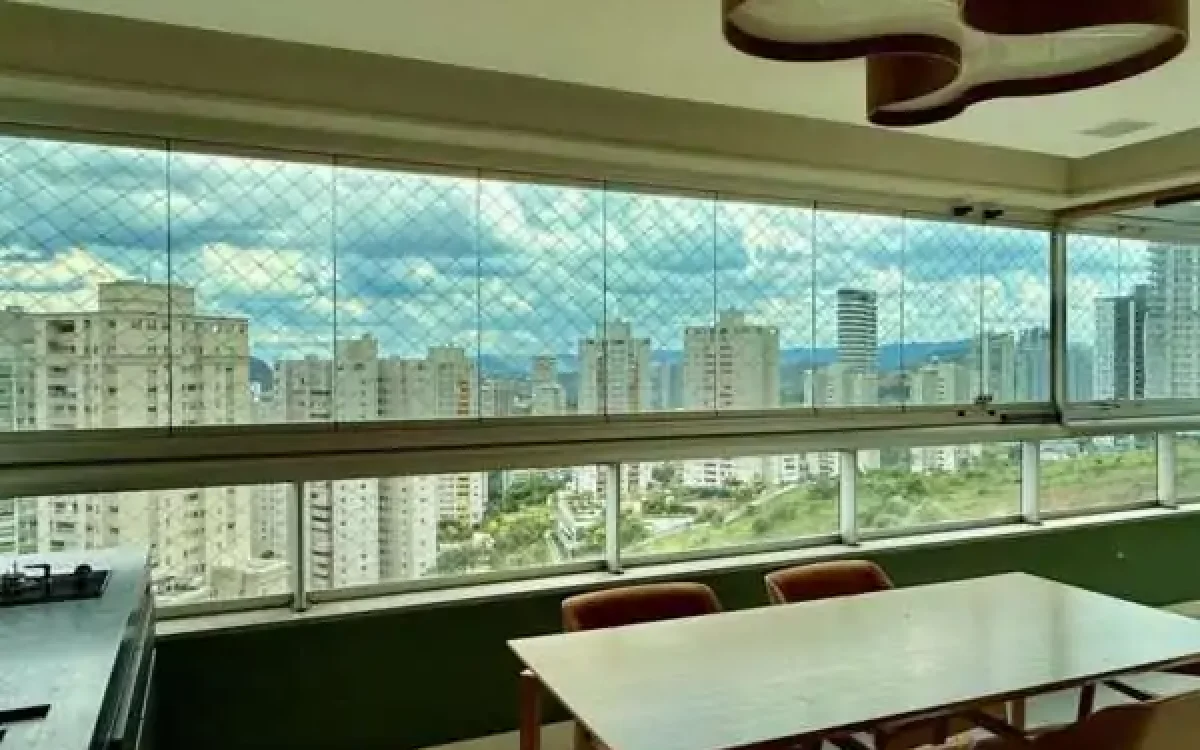 Varanda Apartamento 4 quartos para alugar na Alameda Oscar Niemeyer Vila da Serra