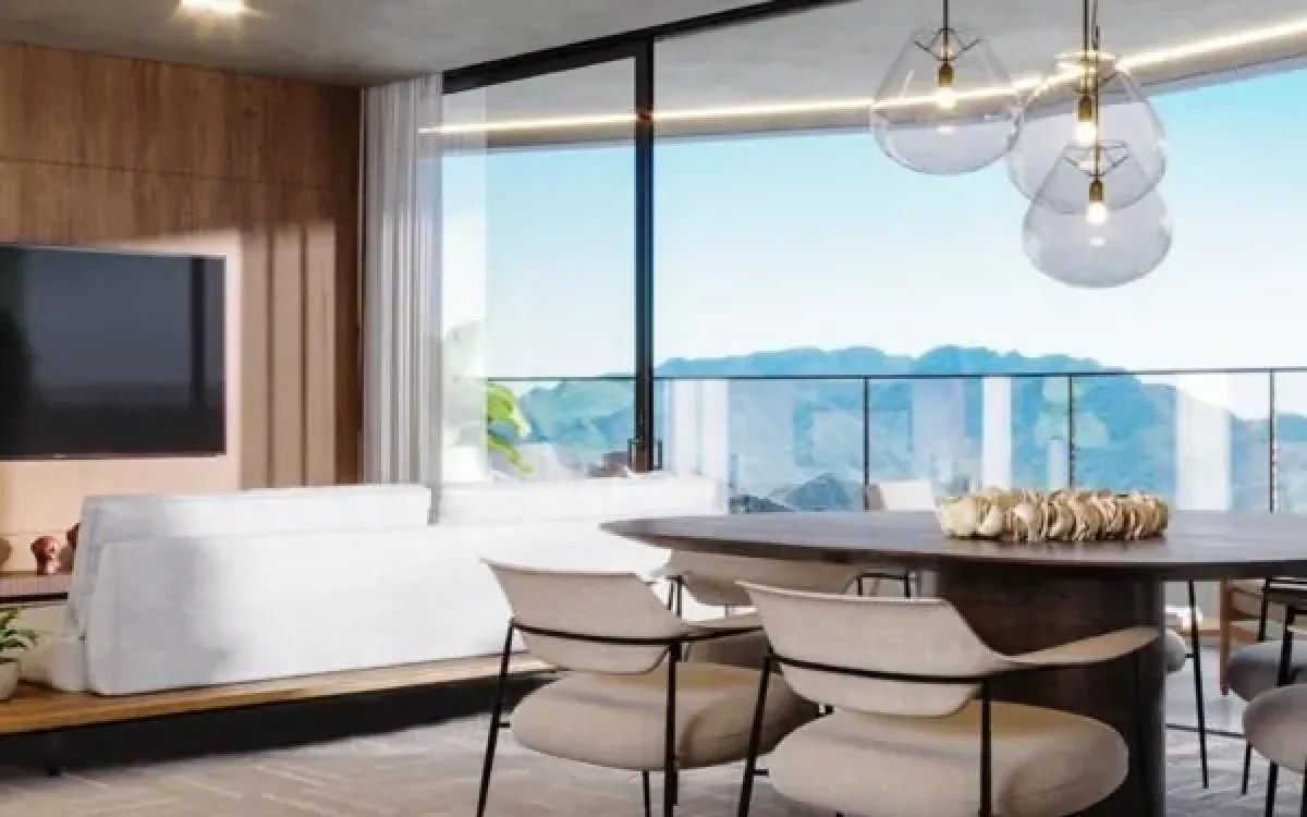 Varanda Gourmet com Vista Apartamento de 3 suítes, com 3 vagas, à venda por R$2.200.000,00, no Edifício Residencial Miró, no Vale do Sereno, Nova Lima