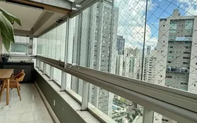 Varanda vista Apartamento 4 quartos para alugar na Alameda Oscar Niemeyer Vila da Serra