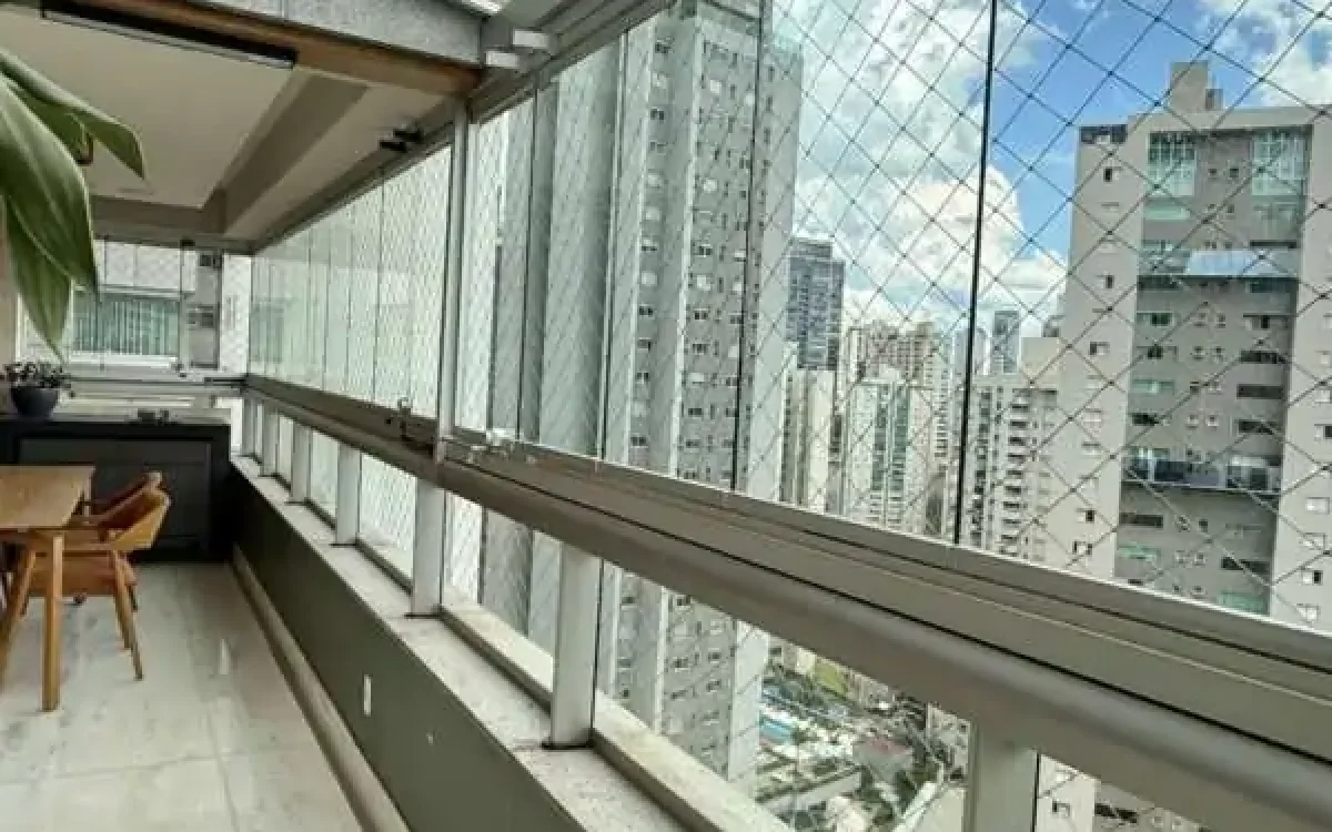 Varanda vista Apartamento 4 quartos para alugar na Alameda Oscar Niemeyer Vila da Serra