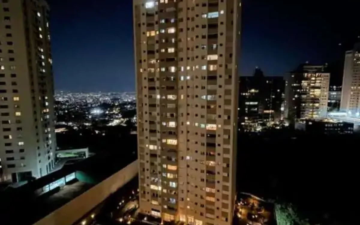 Vista noturna Apartamento de 3 quartos à venda no Apoena Vila da Serra